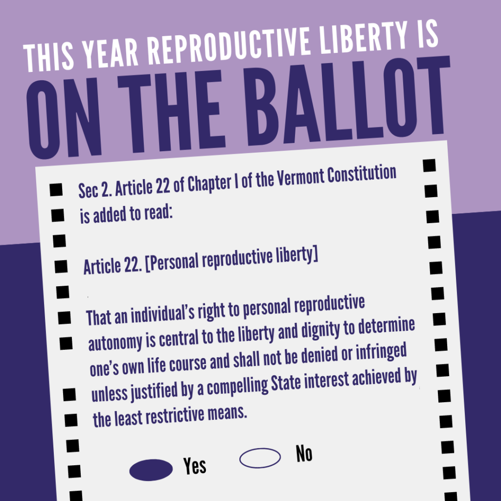 Reproductive Liberty Amendment Article 22 League Of Women Voters Of Vermont 3067