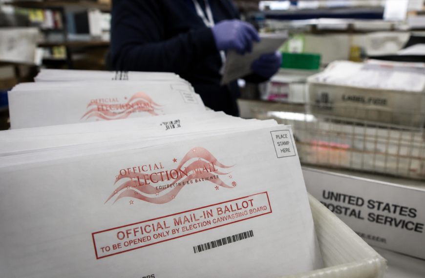 BALLOT MAILING FOR THE NOV. 3 GENERAL ELECTION