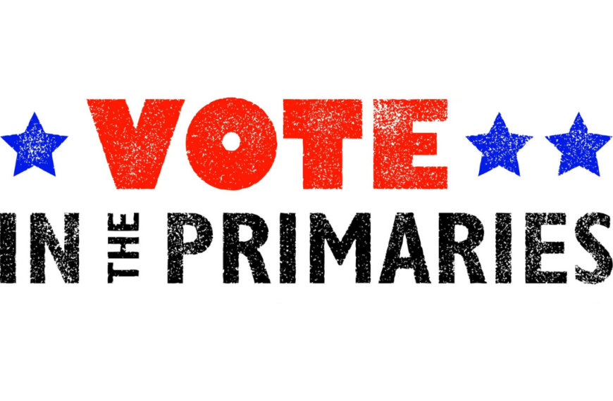 VOTING IN THE PRIMARIES – YOUR CHANCE TO SPEAK UP